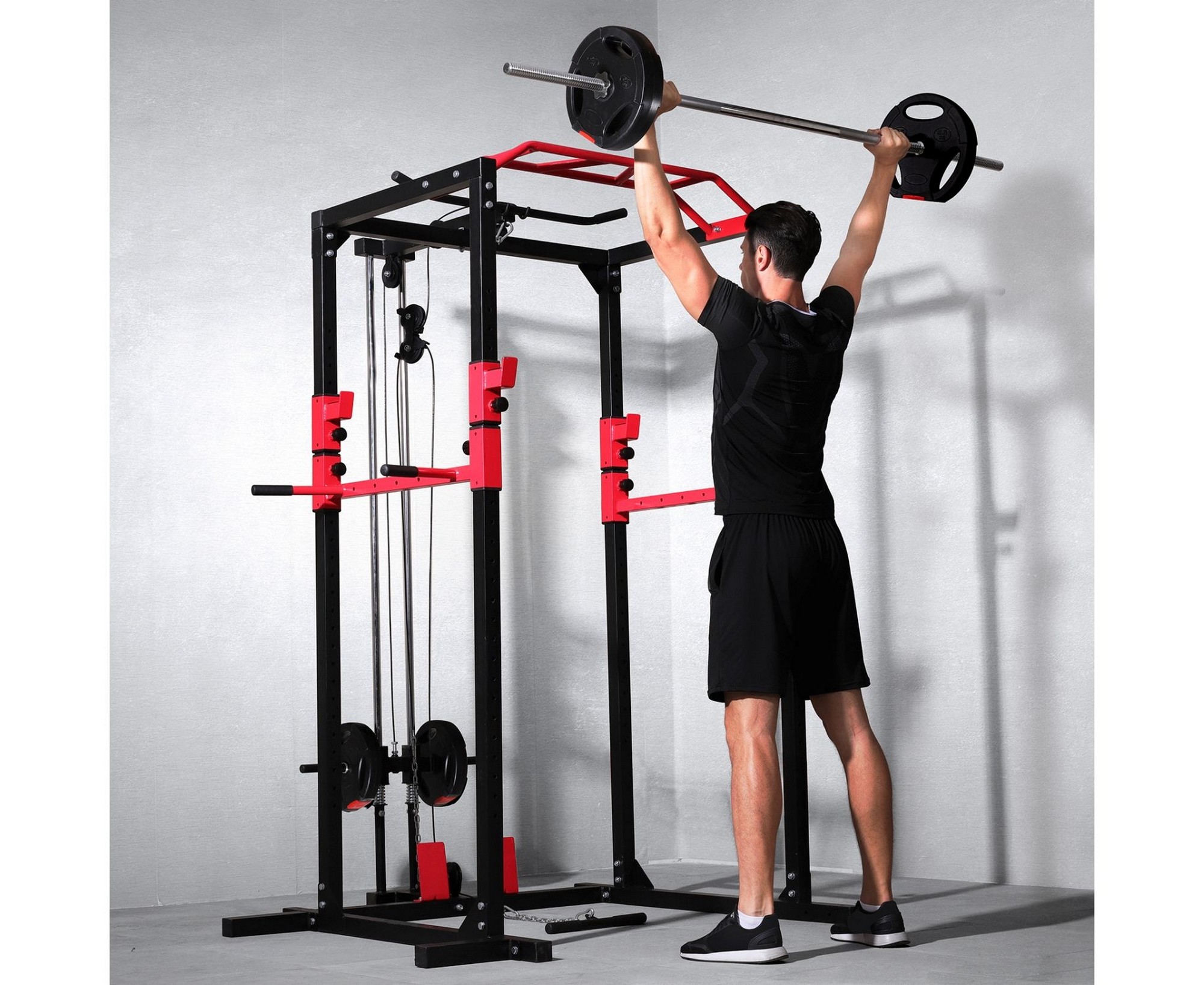 Силовая рама 141x146,5x214 Well Active, тяга сверху\ тяга снизу JH-D08 | Premium Fitness