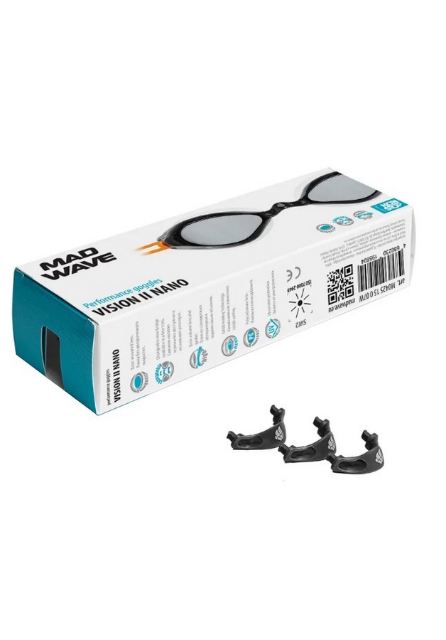 Очки для плавания Mad Wave Vision II Nano M0425 15 0 07W