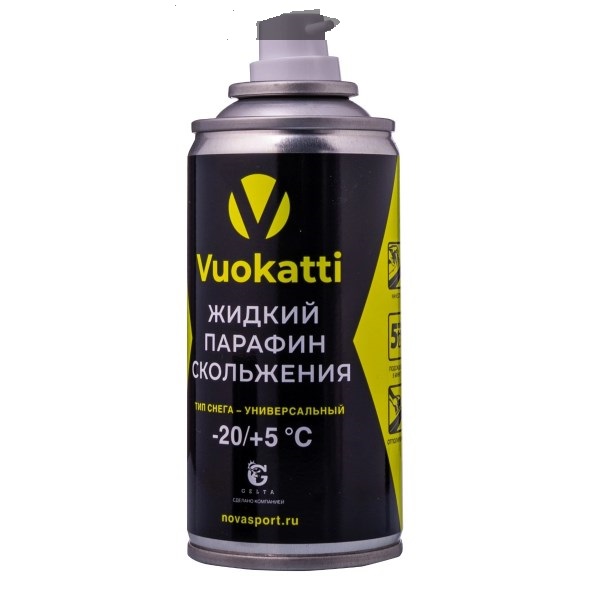 Мазь скольжения быстрого нанесения Vuokatti -20°С/+5°С 210мл, Аэрозоль