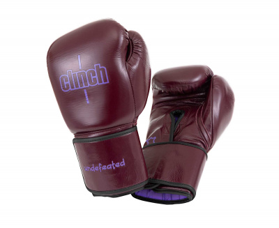 Перчатки боксерские Clinch Undefeated C161 бордовый