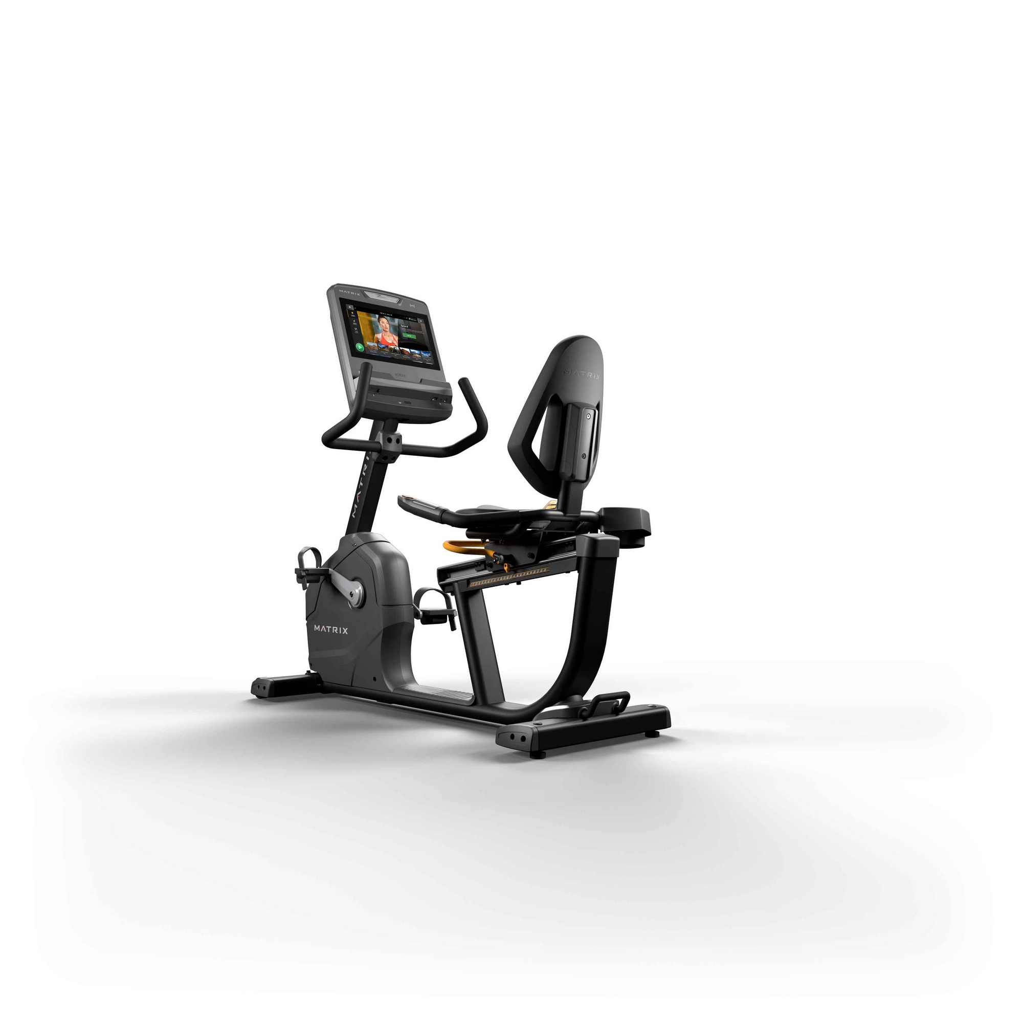Горизонтальный велотренажер Matrix Endurance с консолью Touch R-ES-F/TOUCH-C