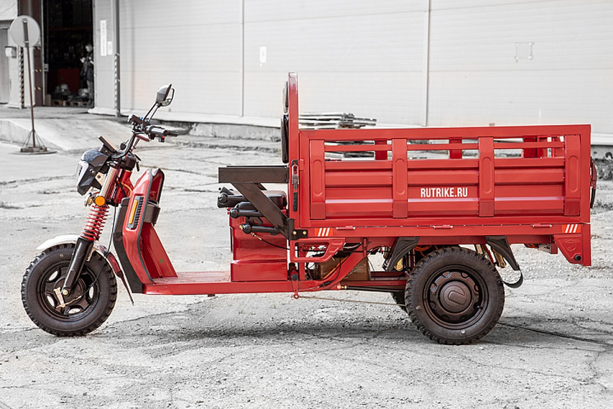 Грузовой электротрицикл RuTrike Антей Pro 1500 60V1200W 024455-2791 темно-синий матовый