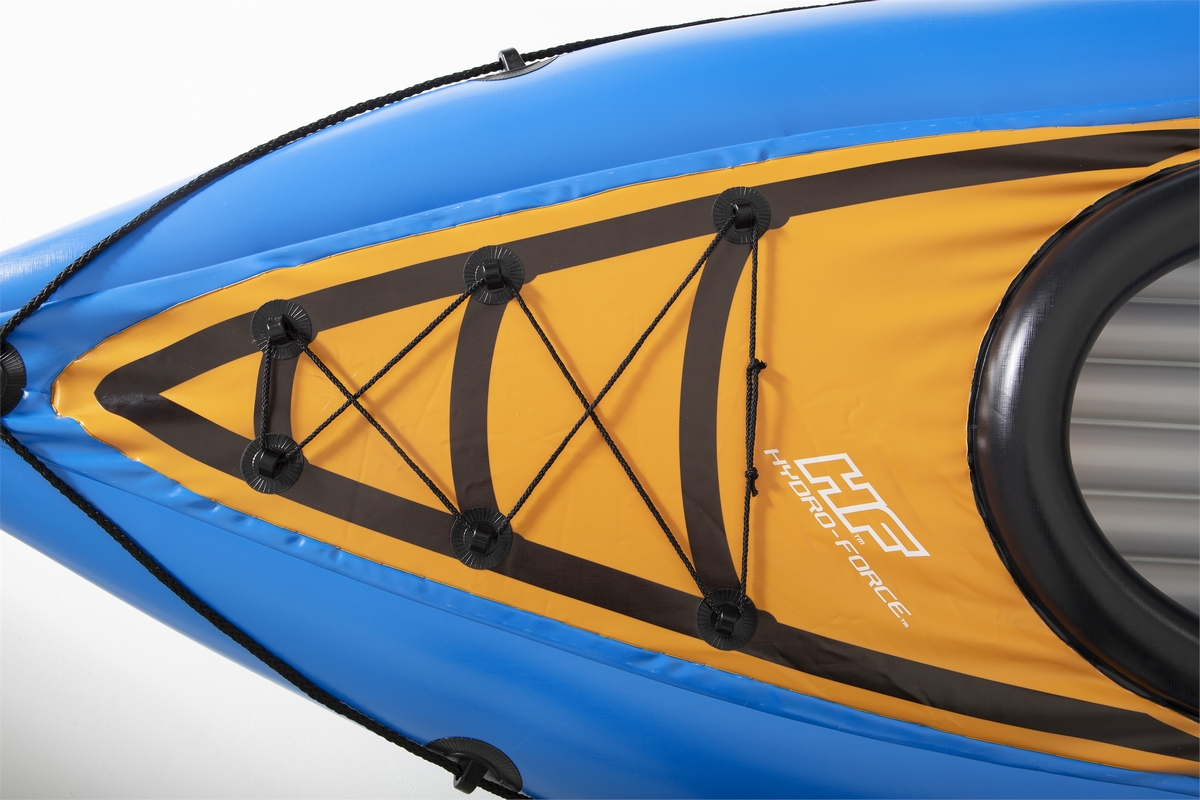 Байдарка надувная Cove Champion, 275x81см, весло, насос Bestway 65115