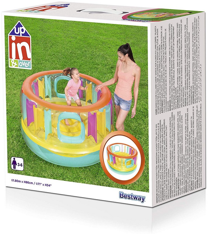 Батут надувной 180х86см Bestway 52262