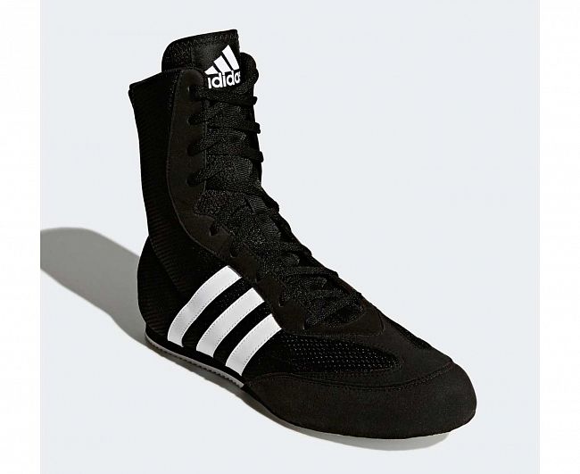 Боксерки Adidas Box Hog 2.0 черно-белые