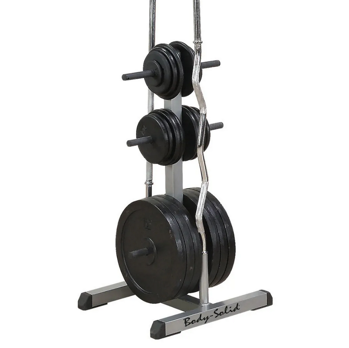 Подставка для дисков,d25 мм Body Solid GSWTB черный | Premium Fitness
