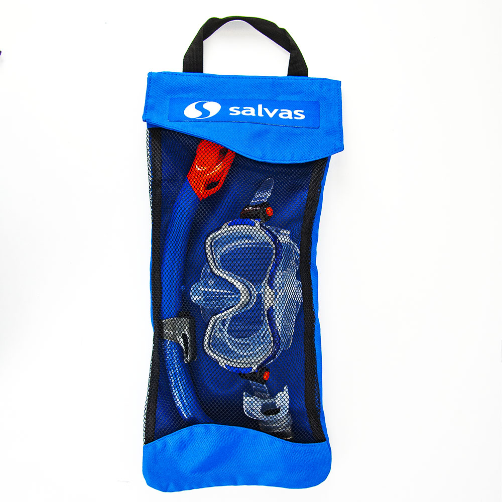 Набор для плавания в сетчатой сумке Salvas Wave Set EA530S1BYSTB синий