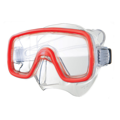 Маска для плавания Salvas Domino Sr Mask CA150C1TRSTH красный