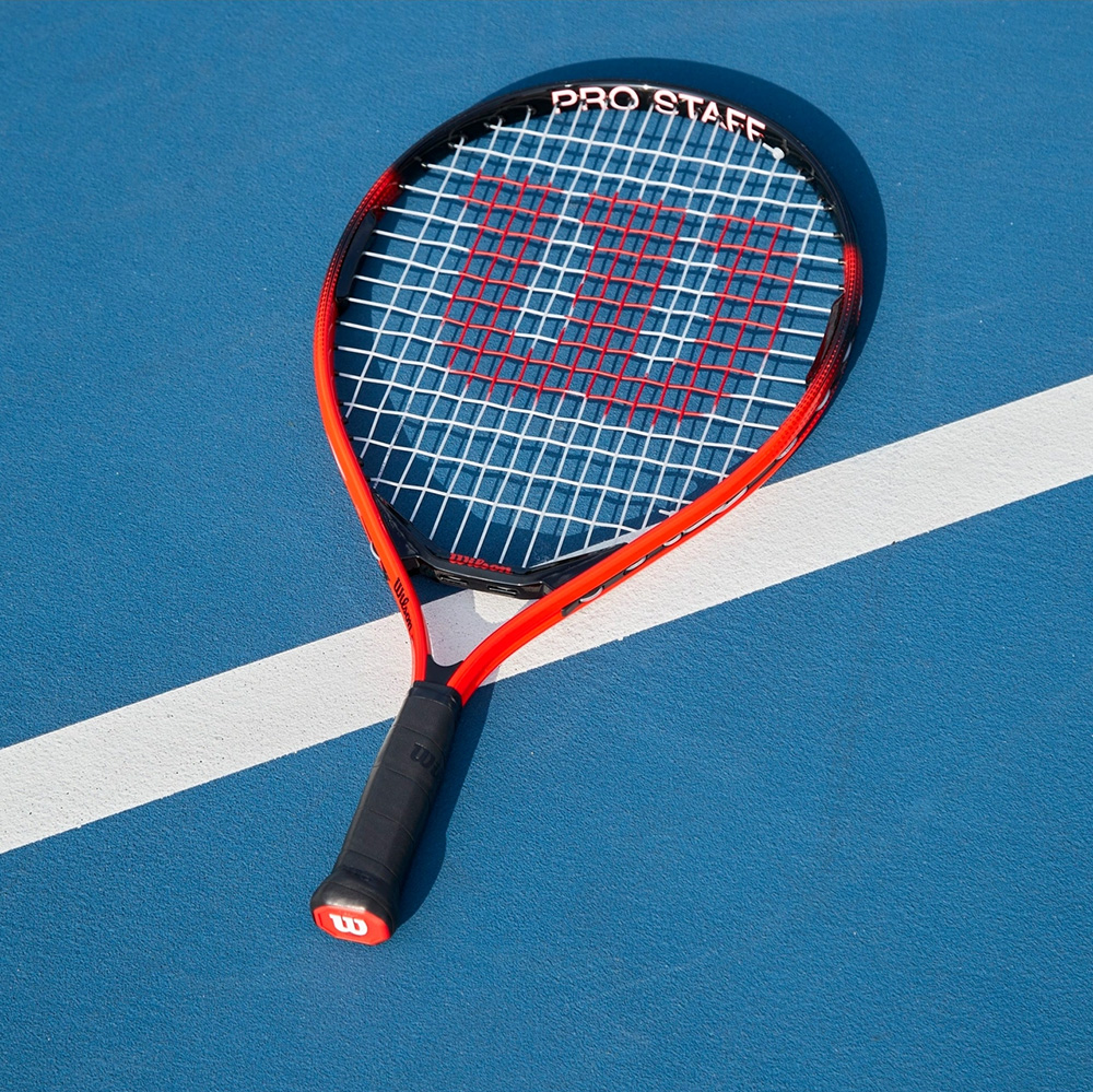 Ракетка для большого тенниса детская 9-10лет, алюминий Wilson Pro Staff Precision Jr 25 WR117910H красно-черный