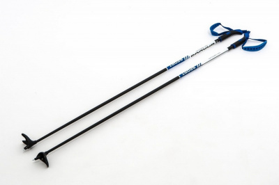 Палки стекловолокно100% лыжные STC Sport Composite 049 Blue Brados