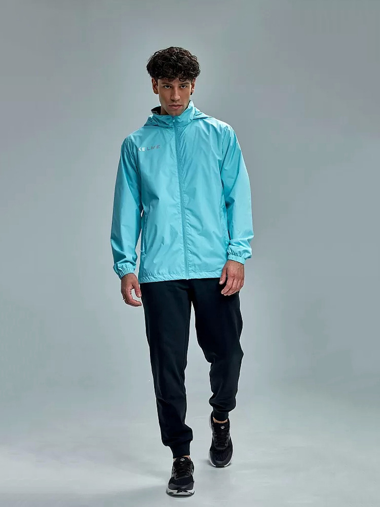 Ветровка Kelme Raincoat 3801241-405 Light Blue