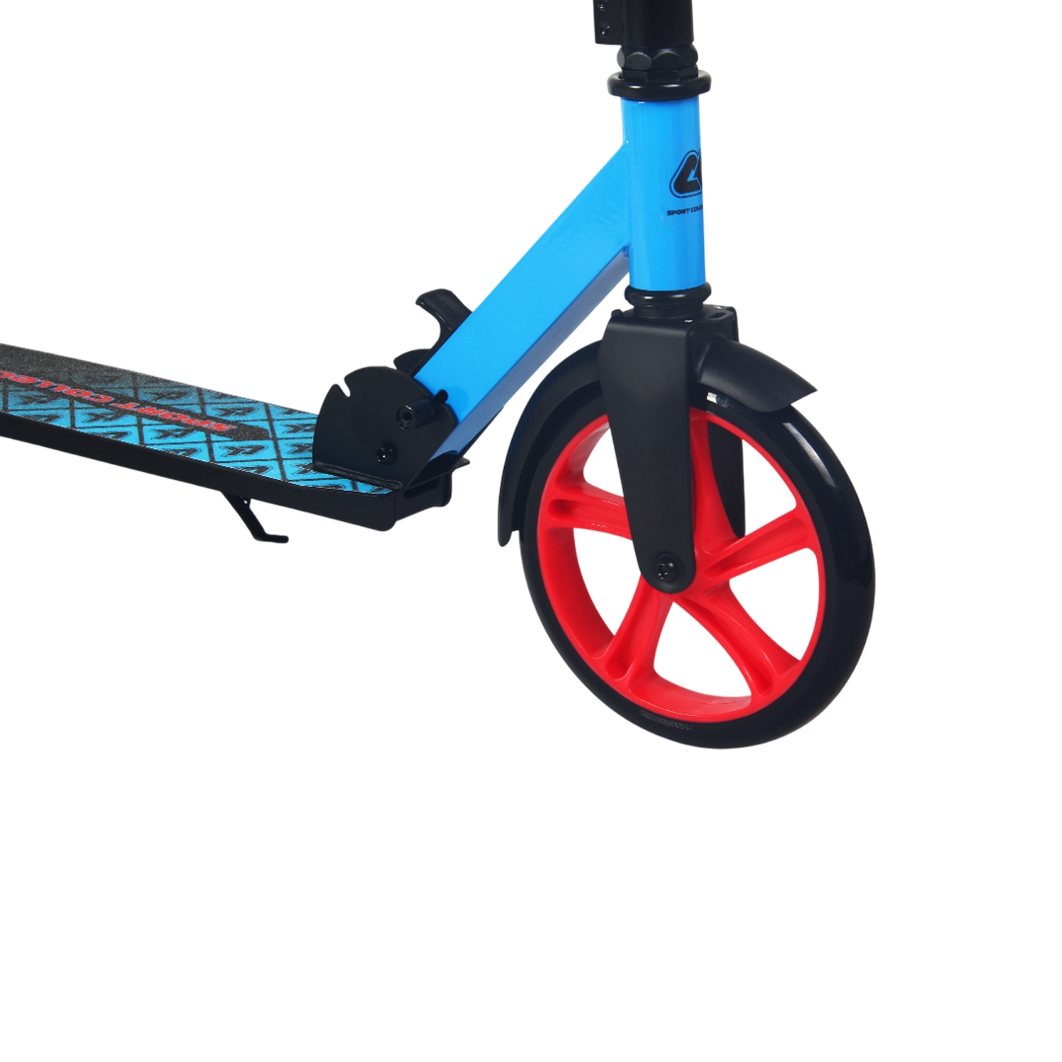 Самокат 200мм Sport Collection CK-SA200-2 blue (фонарь и наклейка в подарок)
