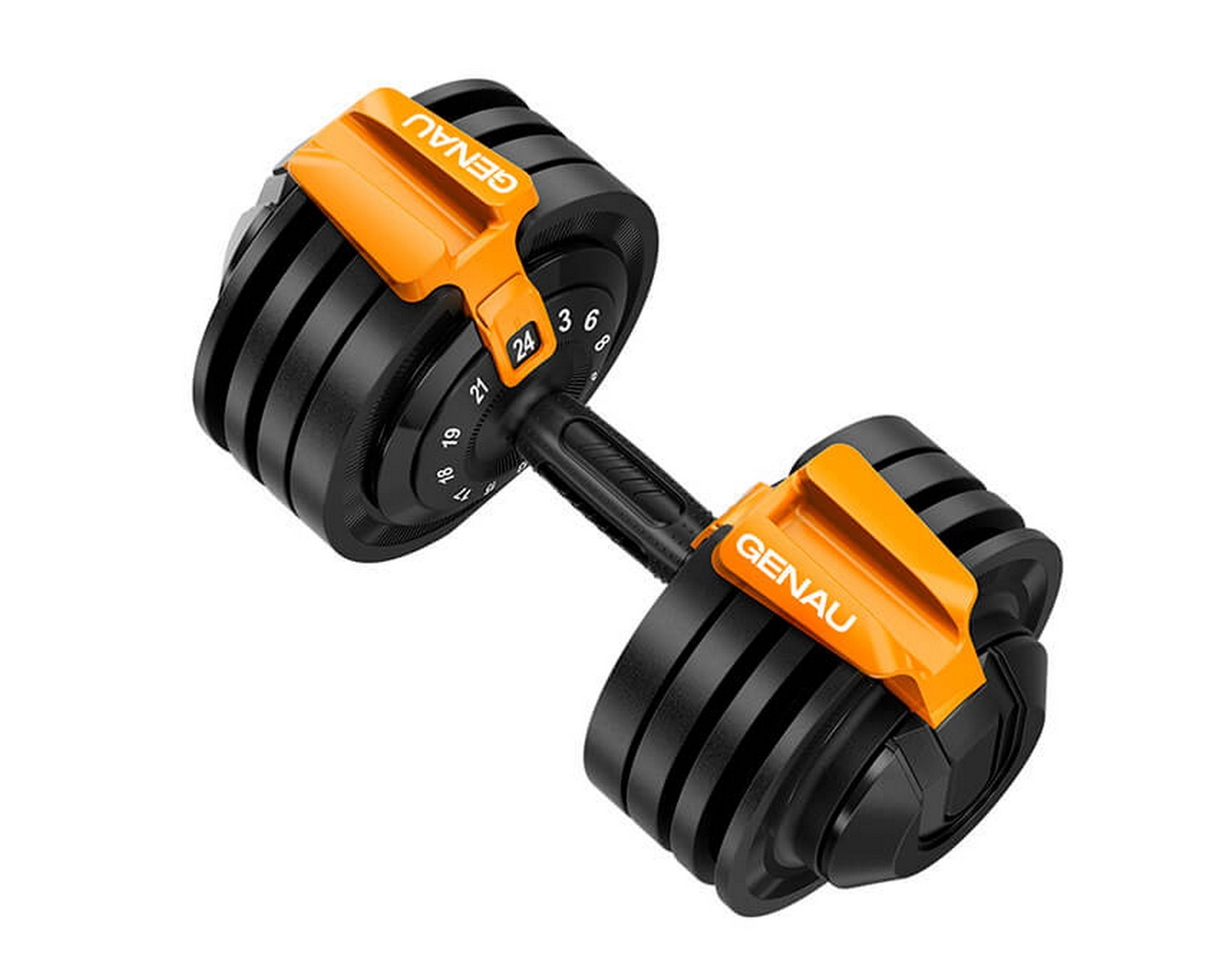 Регулируемая гантель 24 кг GENAU Best Dumbbell