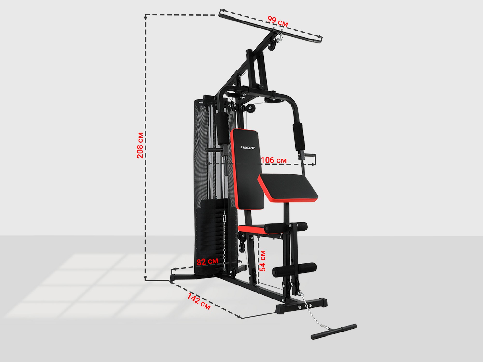 Силовой комплекс UnixFit BLOCK 70 BSBL70 | Premium Fitness