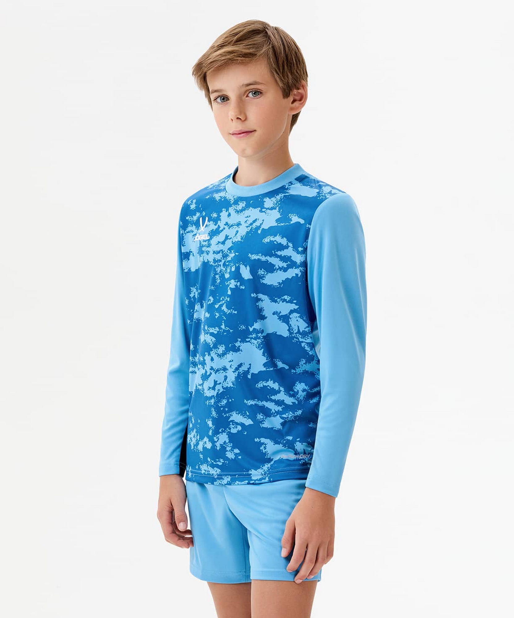 Свитер вратарский Jogel PerFormDRY SPLASH GK Jersey, голубой
