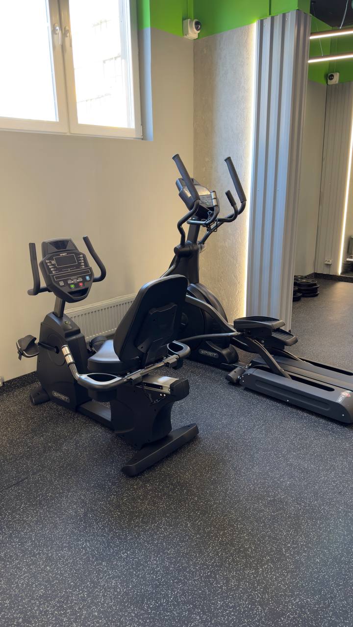 Велотренажер SPIRIT CR800 Graphite gray