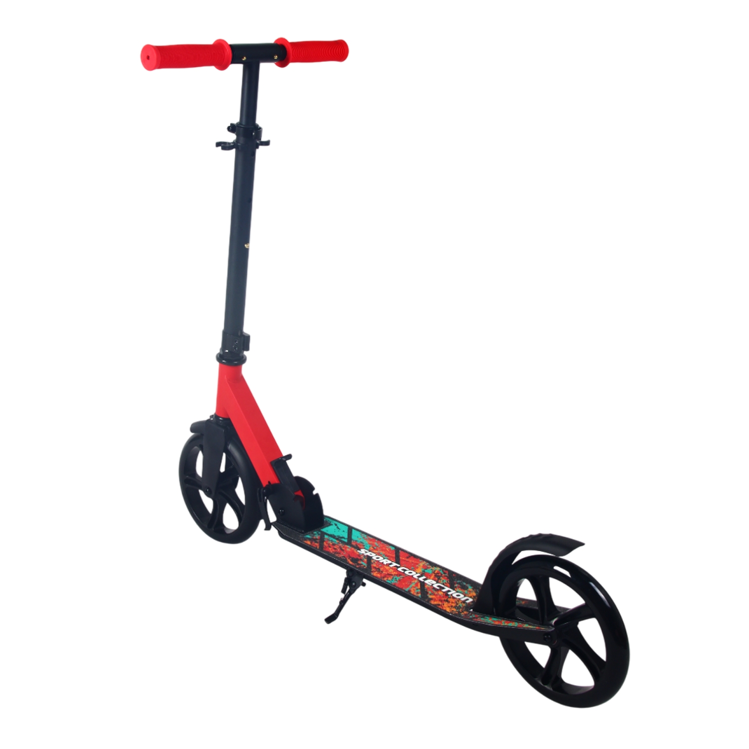 Самокат 200мм Sport Collection CK-SA200-5 black (фонарь и наклейка в подарок)
