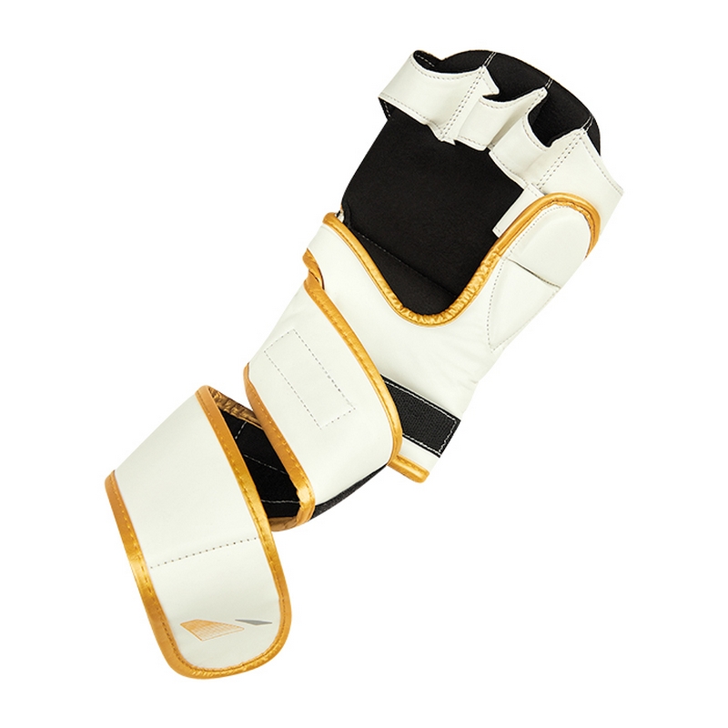 Гибридные перчатки для MMA Green Hill MMI-603GH бело-золотой
