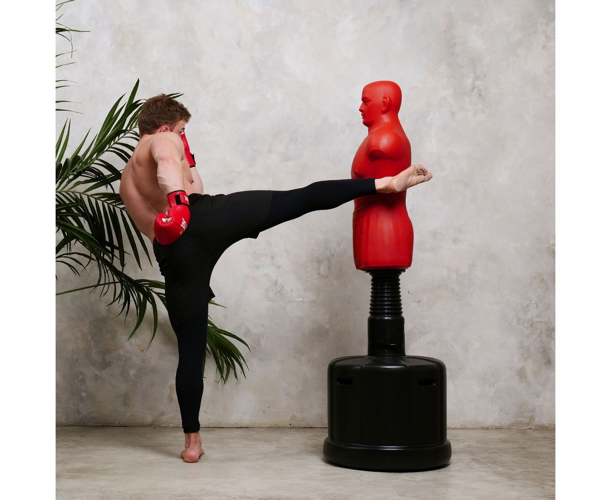 Манекен DFC Boxing Punching Man-Medium TLS-BR красный