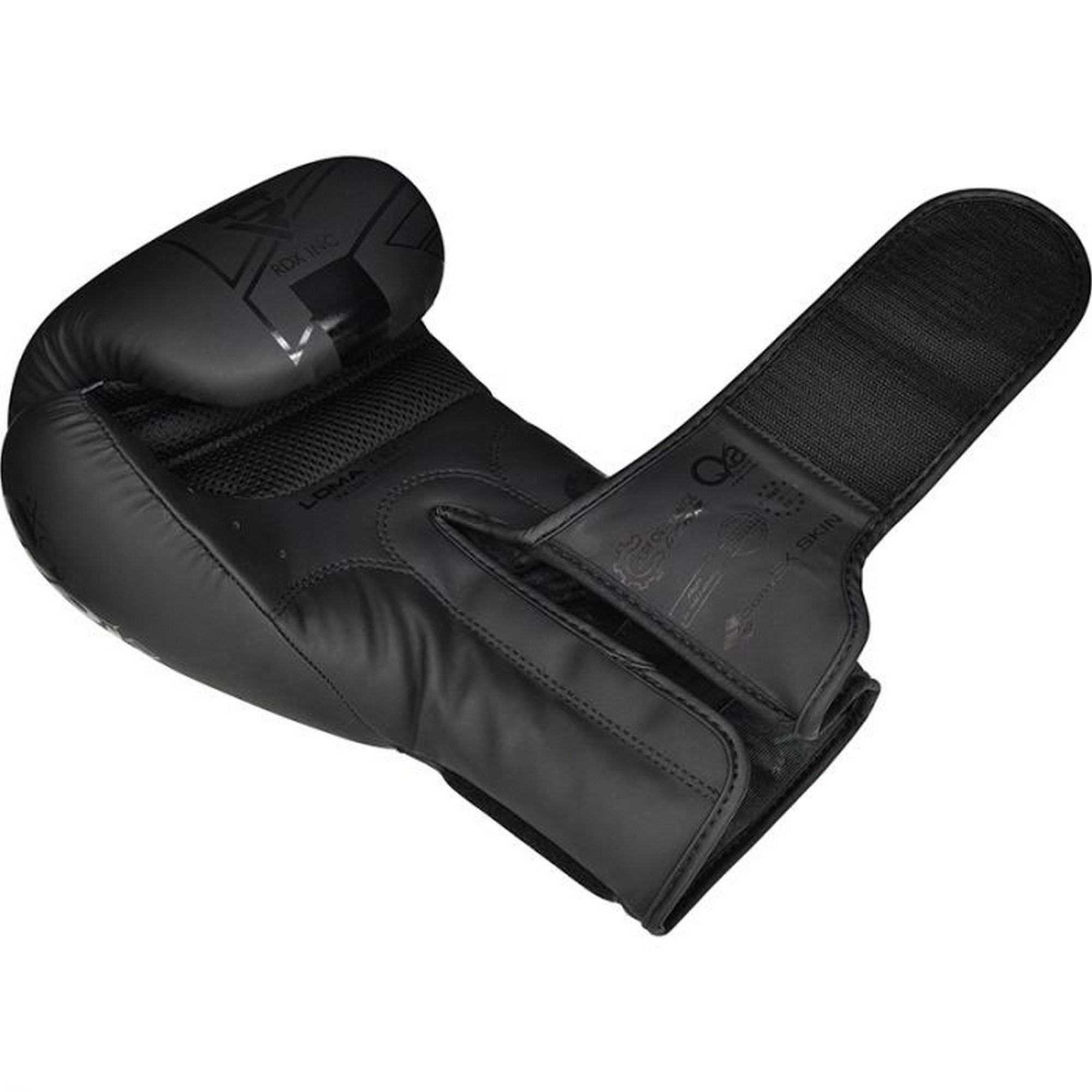 Перчатки тренировочные RDX BGR-F6MB-10OZ черный матовый