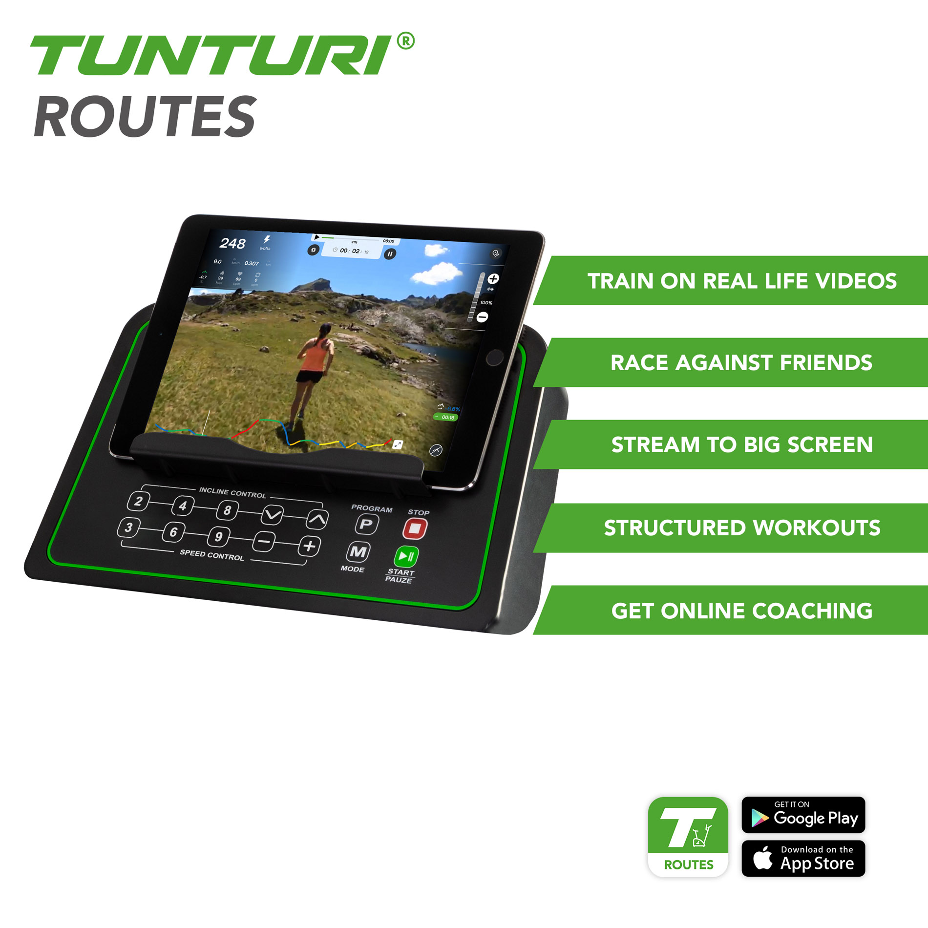 Беговая дорожка Tunturi Cardio Fit T40 23TCFT4000