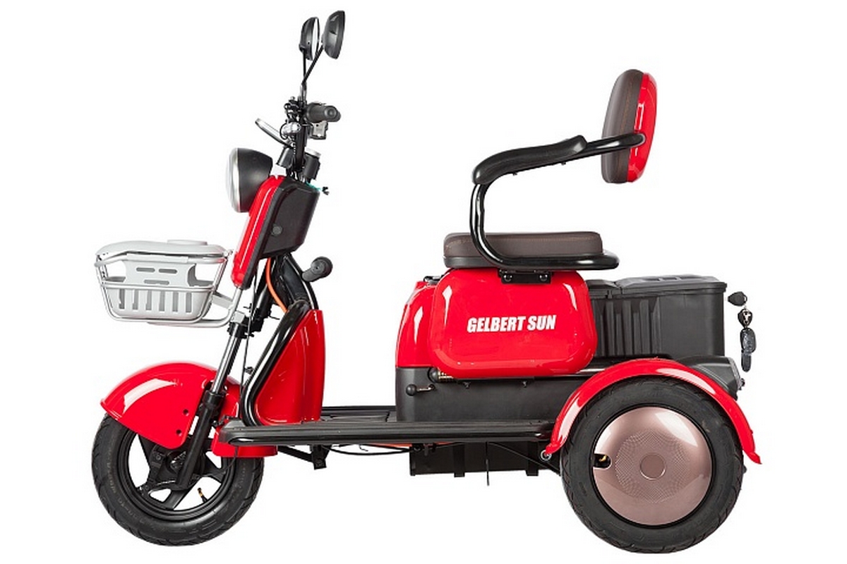 Электротрицикл 48V/60V 650Вт RuTrike Gelbert Sun 0000271