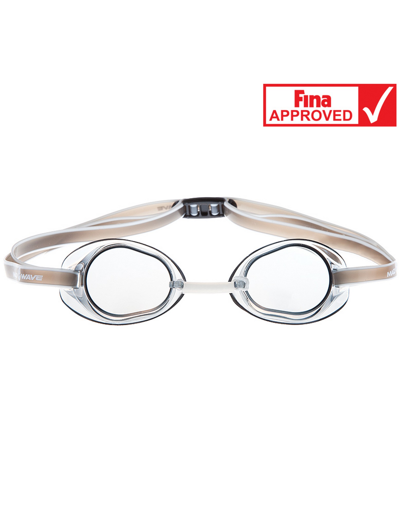 Стартовые очки Mad Wave Racer SW M0455 03 0 17W серый