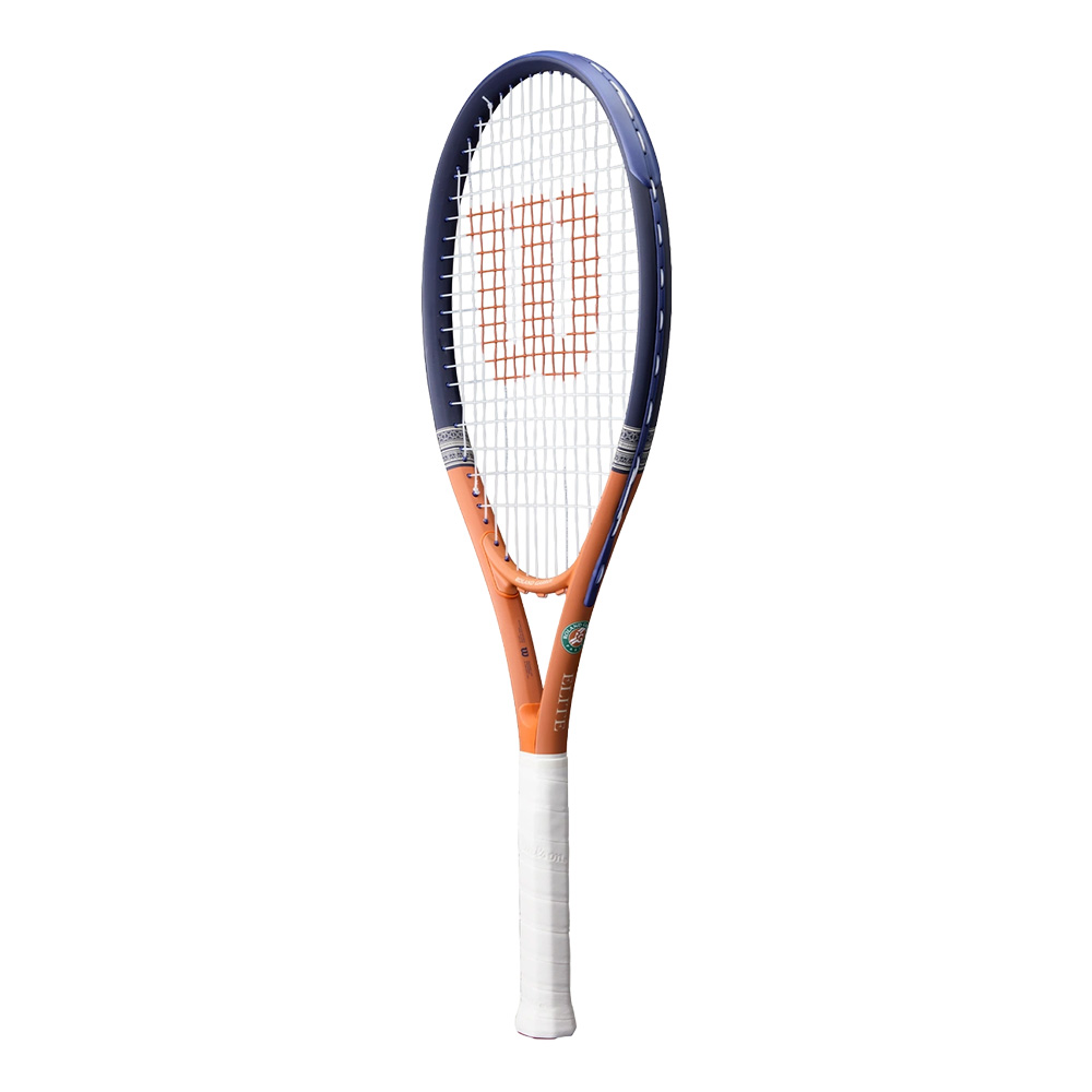 Ракетка для большого тенниса, алюминий, со струнами Wilson Roland Garros Elite Gr3 WR193210U3 оранжево-бежевый