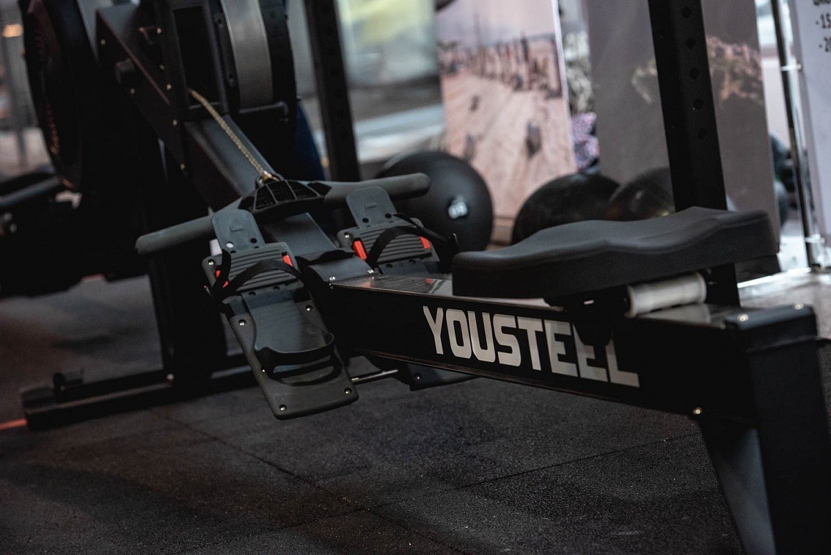 Гребной тренажер YouSteel Air Rower