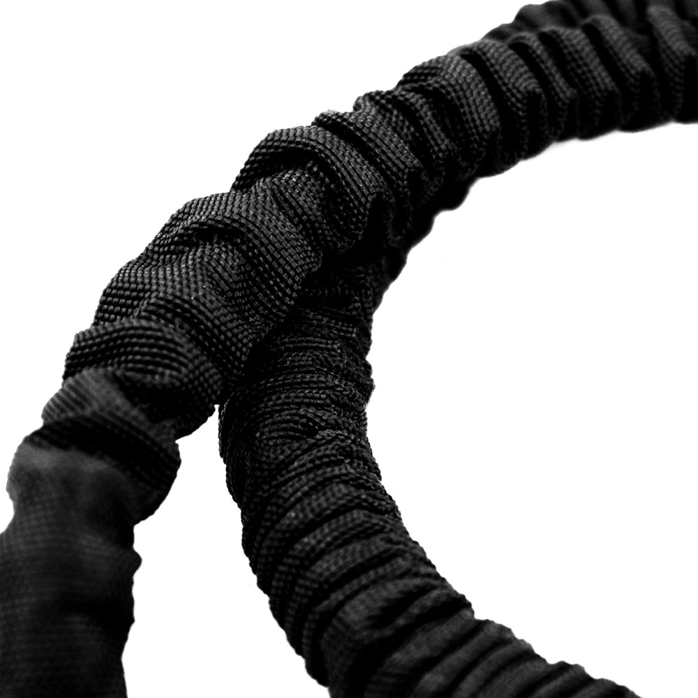 Амортизатор в рукаве с карабином Live Pro Resistance Tube LP8401-XН очень высокое сопротивление, черный\синий