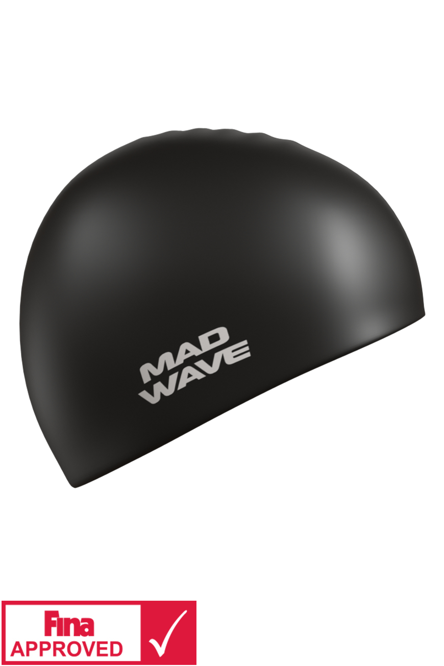 Силиконовая шапочка Mad Wave Intensive Silicone Solid M0535 01 0 01W