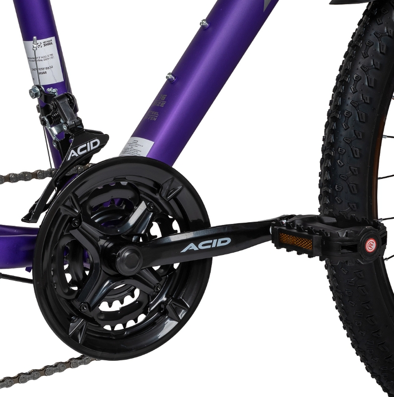Велосипед 27,5" Acid Q 750 D 2026 056298 Purple Flat\Gray
