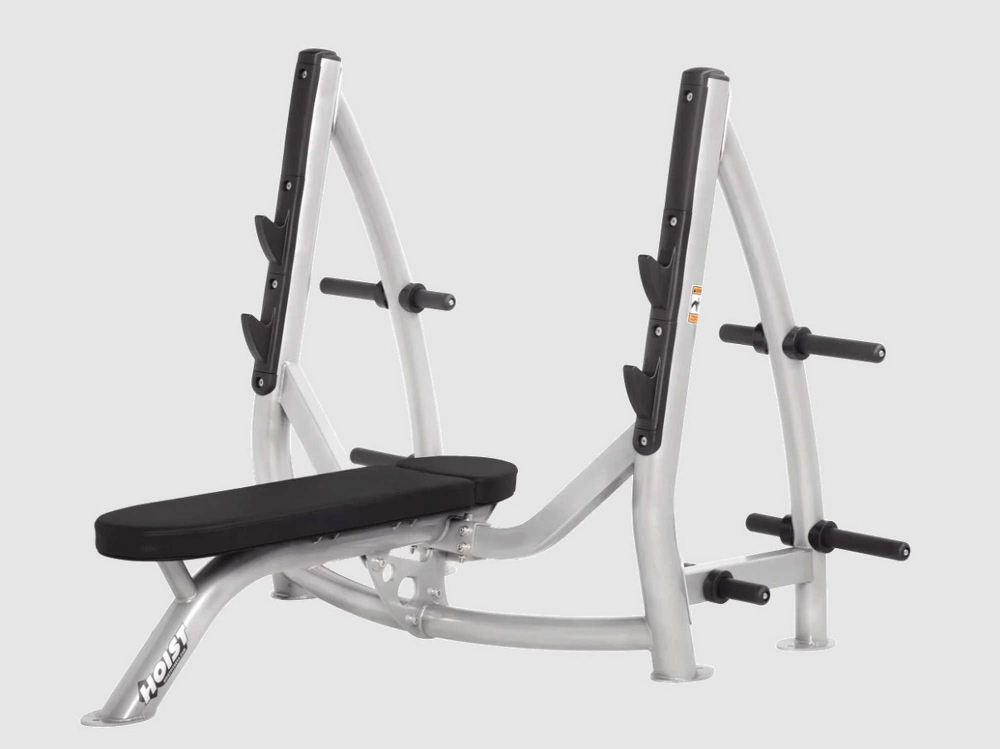 Олимпийская скамья с держателями дисков Hoist CF-3170 | Premium Fitness