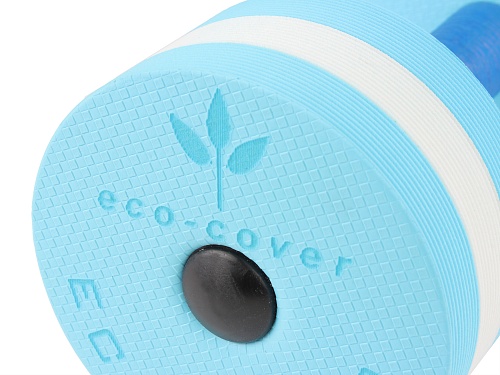 Аквагантель Eco-Cover 1шт. (трехслойная) голубой-белый (471)