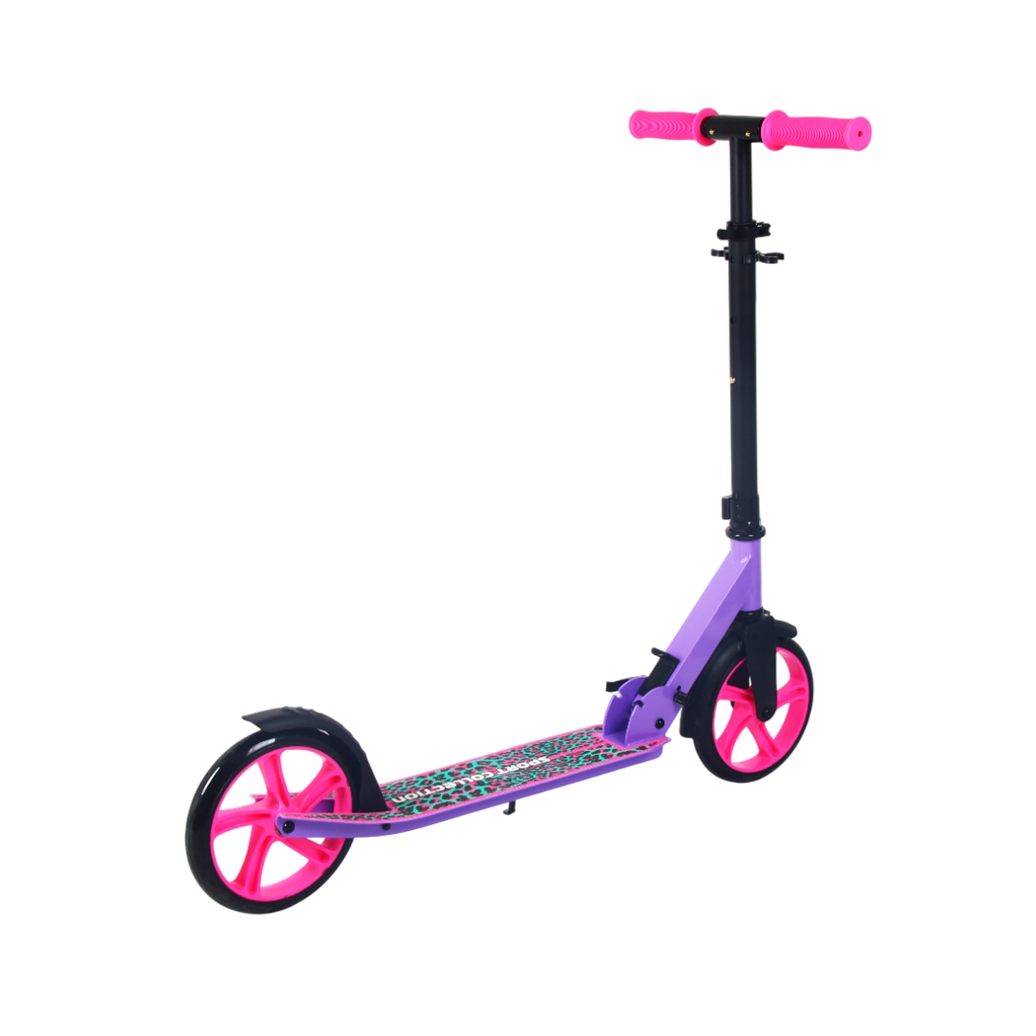 Самокат 200мм Sport Collection CK-SA200-4 pink (фонарь и наклейка в подарок)