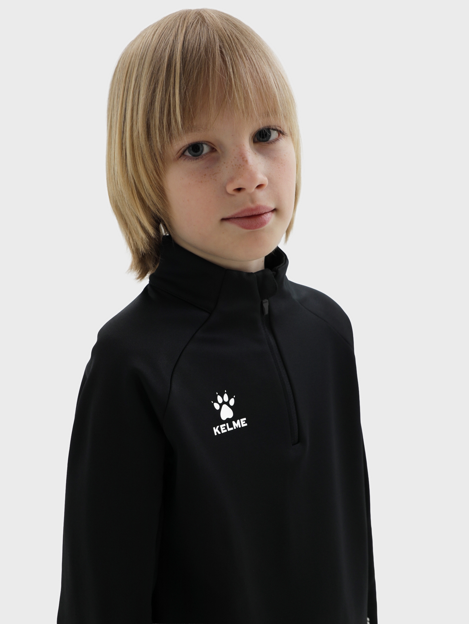 Детская олимпийка Kelme Children's Pullover (plus Fleece) 7461TT3052-000 Black