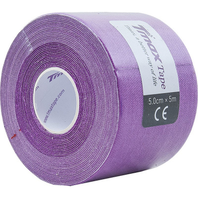 Тейп кинезиологический Tmax Extra Sticky 423198 фиолетовый