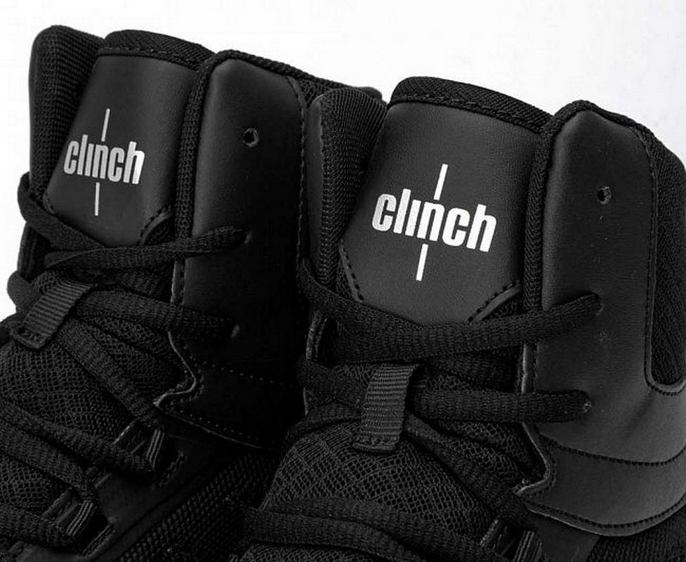 Боксерки Clinch Training C422 черно-белый