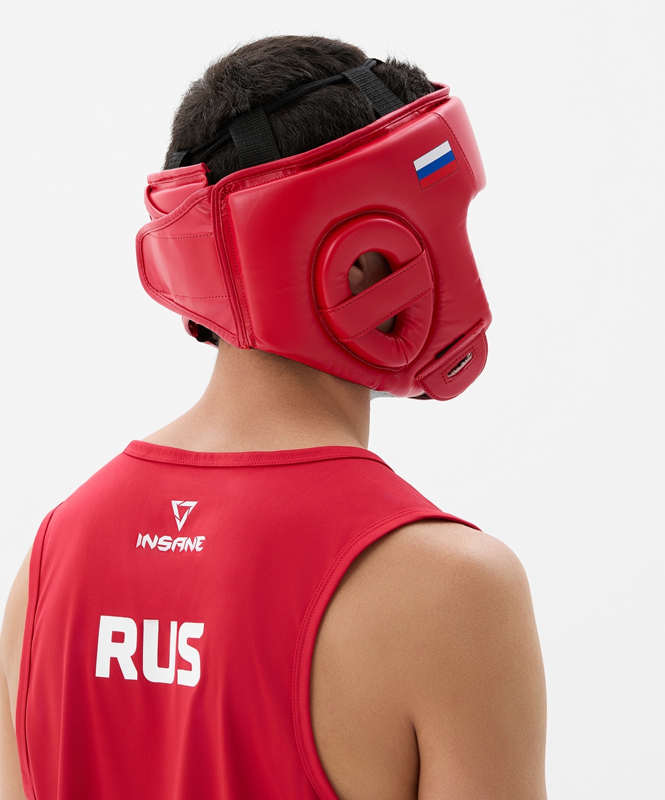 Шлем открытый Insane RBF, красный