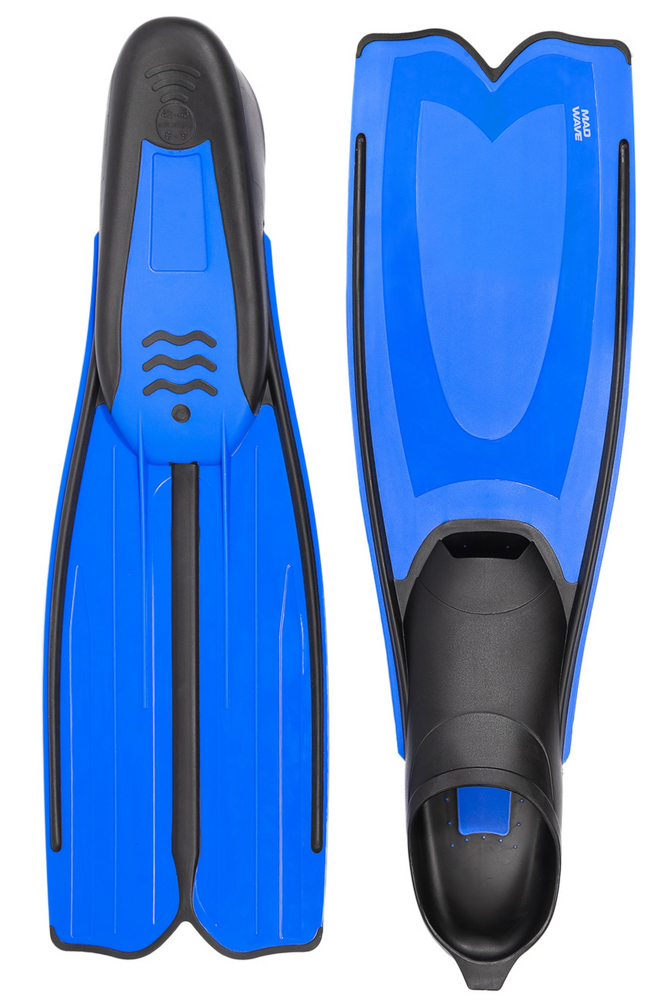 Ласты Mad Wave Vector II junior M0640 04 04W синий