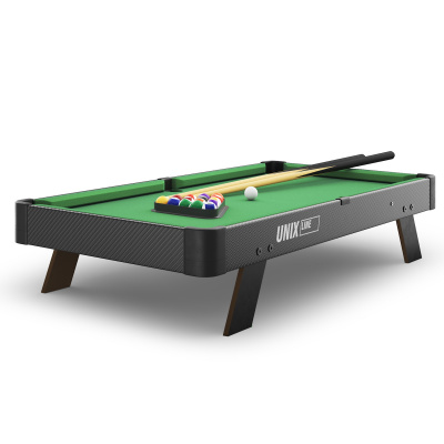 Мини Бильярд настольный (88х47 cм) Unix Line GTPU88X47BK Black
