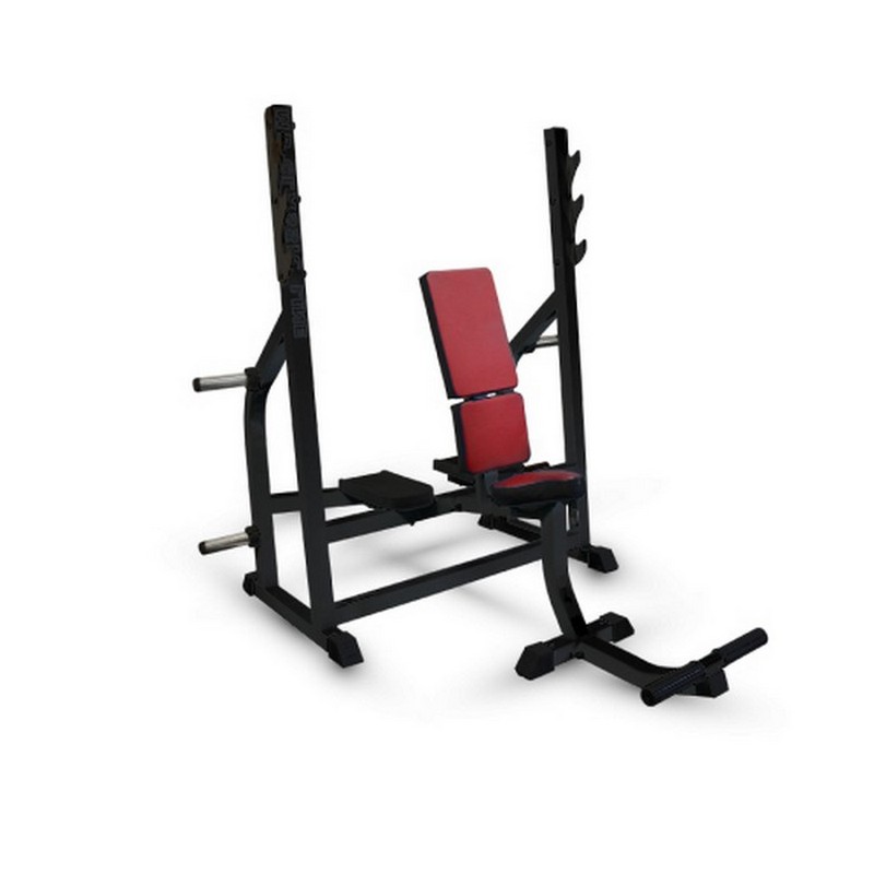 Скамья-стойка для жима штанги сидя MB Barbell МВ 2.14 | Premium Fitness