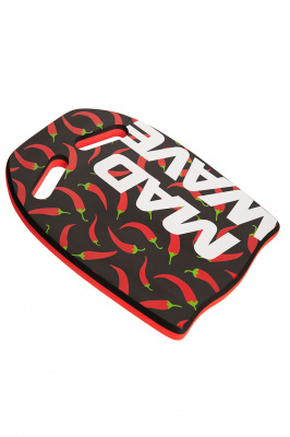Доска для плавания Mad Wave Kickboard Ergo Printed M0729 03 0 05W красный