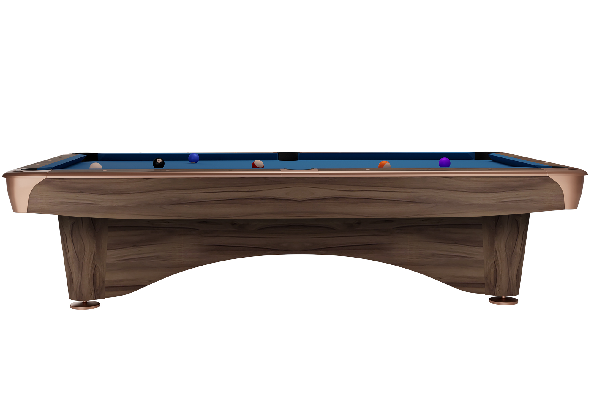 Бильярдный стол для пула, 8 ф Dynamic Billard Dynamic III55.100.08.4 Modern Brown