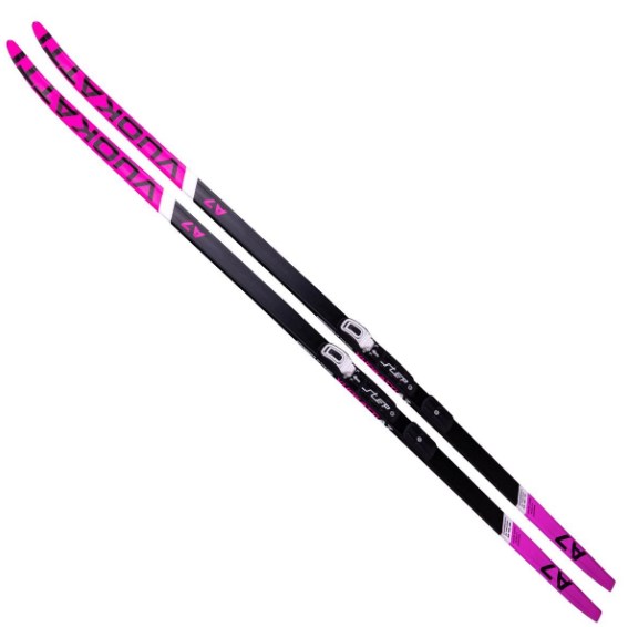 Лыжный комплект Vuokatti NNN Step-in (Step) Black/Magenta