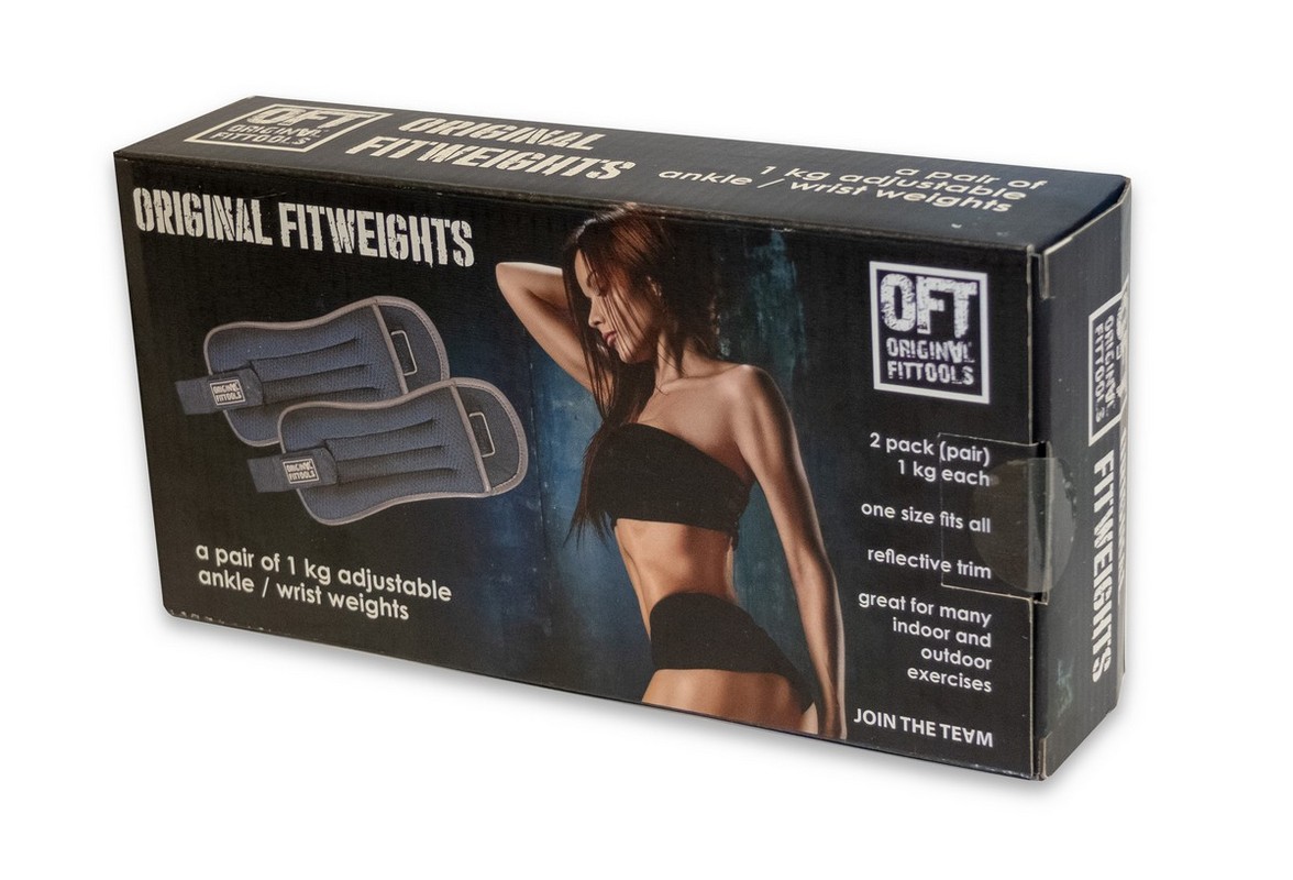 Комплект утяжелителей Original Fit.Tools весом 1 кг (пара) FT-AW01