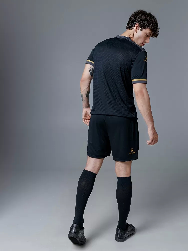 Футбольная форма Kelme Short Sleeve Football Uniform Suit 7451ZB1793-037 Black