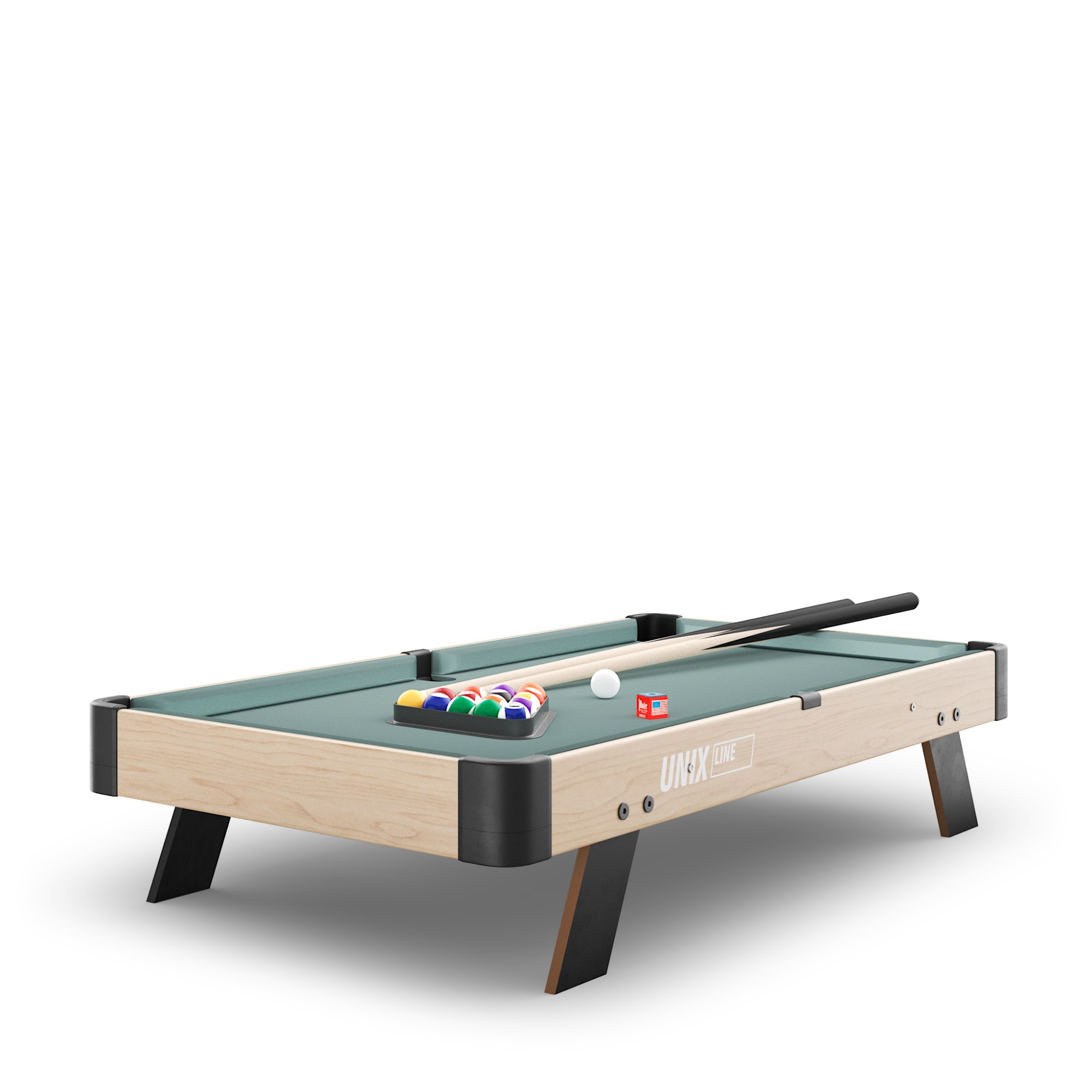 Мини Бильярд настольный (88х47 cм) Unix Line Wood GTPU88X47WD
