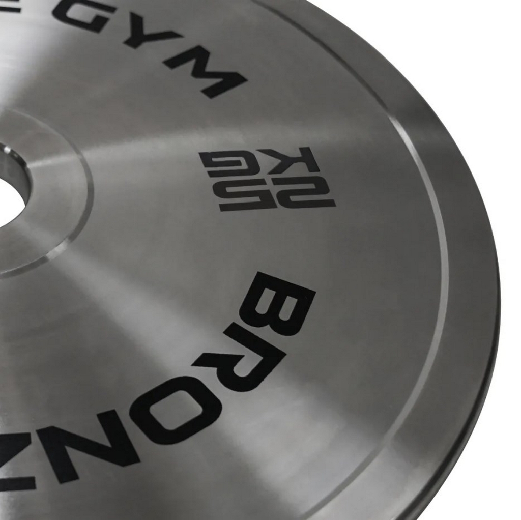 Диск олимпийский стальной 25 кг Bronze Gym BGPLST250