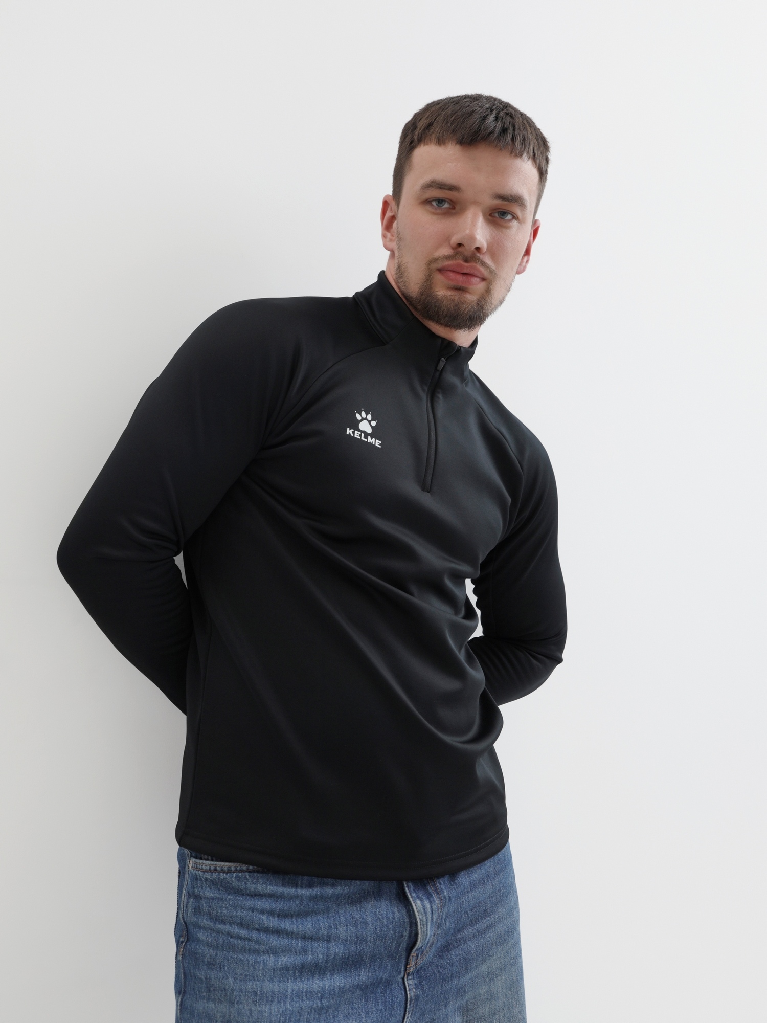 Олимпийка Kelme Pullover (fleece) 7461TT1052-000 Black